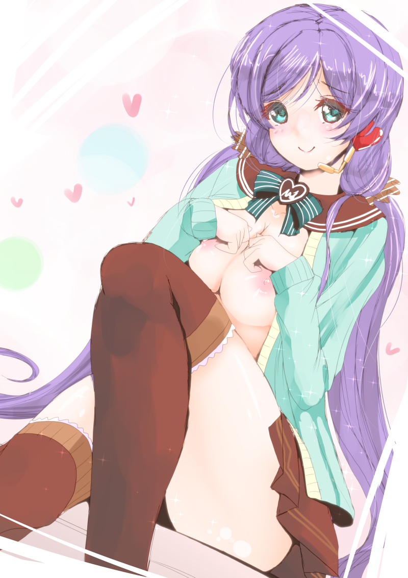 tojo nozomi (love live! and 1 more) drawn by frapowa