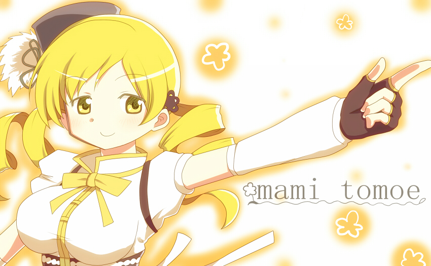 tomoe mami (mahou shoujo madoka magica) drawn by kame_no_nin