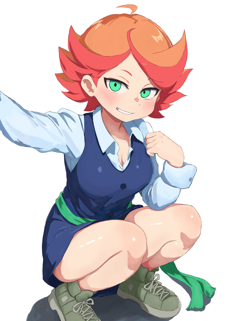amanda o'neill (little witch academia) drawn by hues_sunk