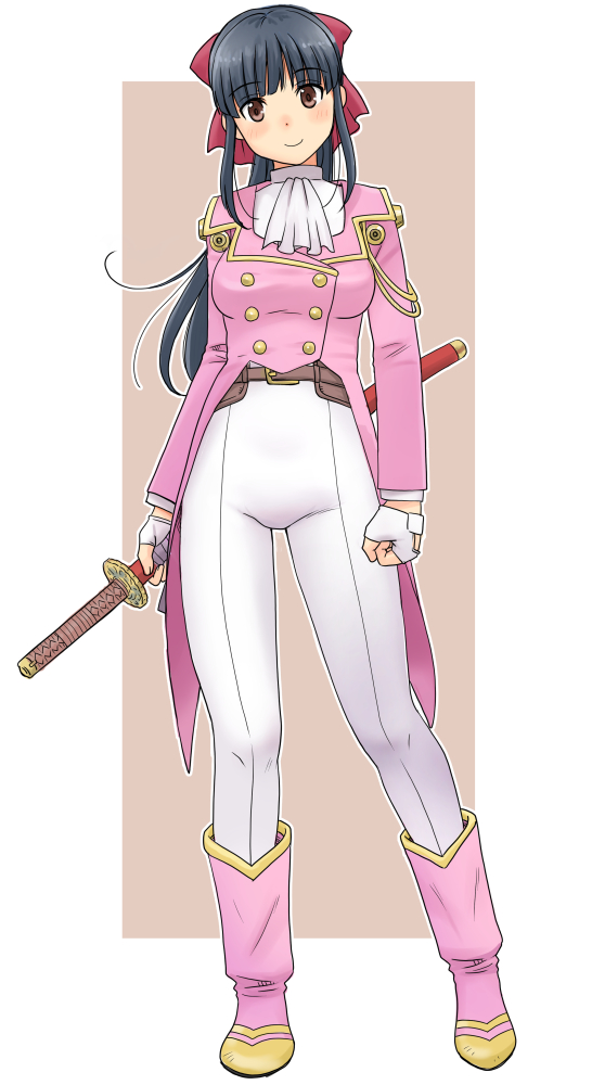 shinguuji sakura (sakura taisen and 1 more) drawn by uona_telepin