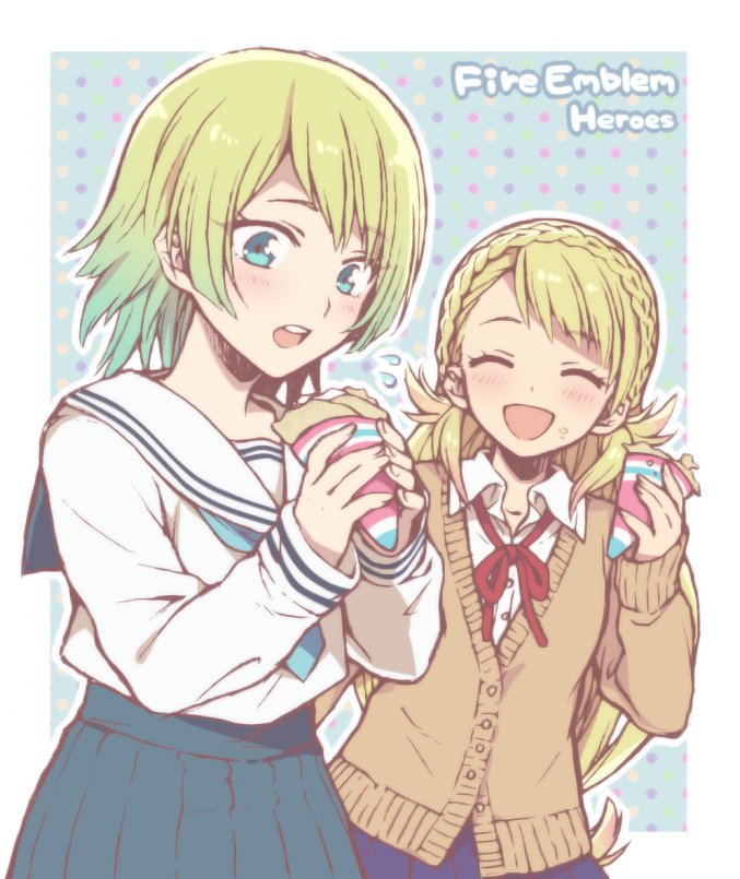 sharena and fjorm (fire emblem and 1 more) drawn by hiyori_(rindou66)