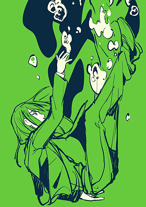 netzach (project moon and 1 more) drawn by medu_(rubish)