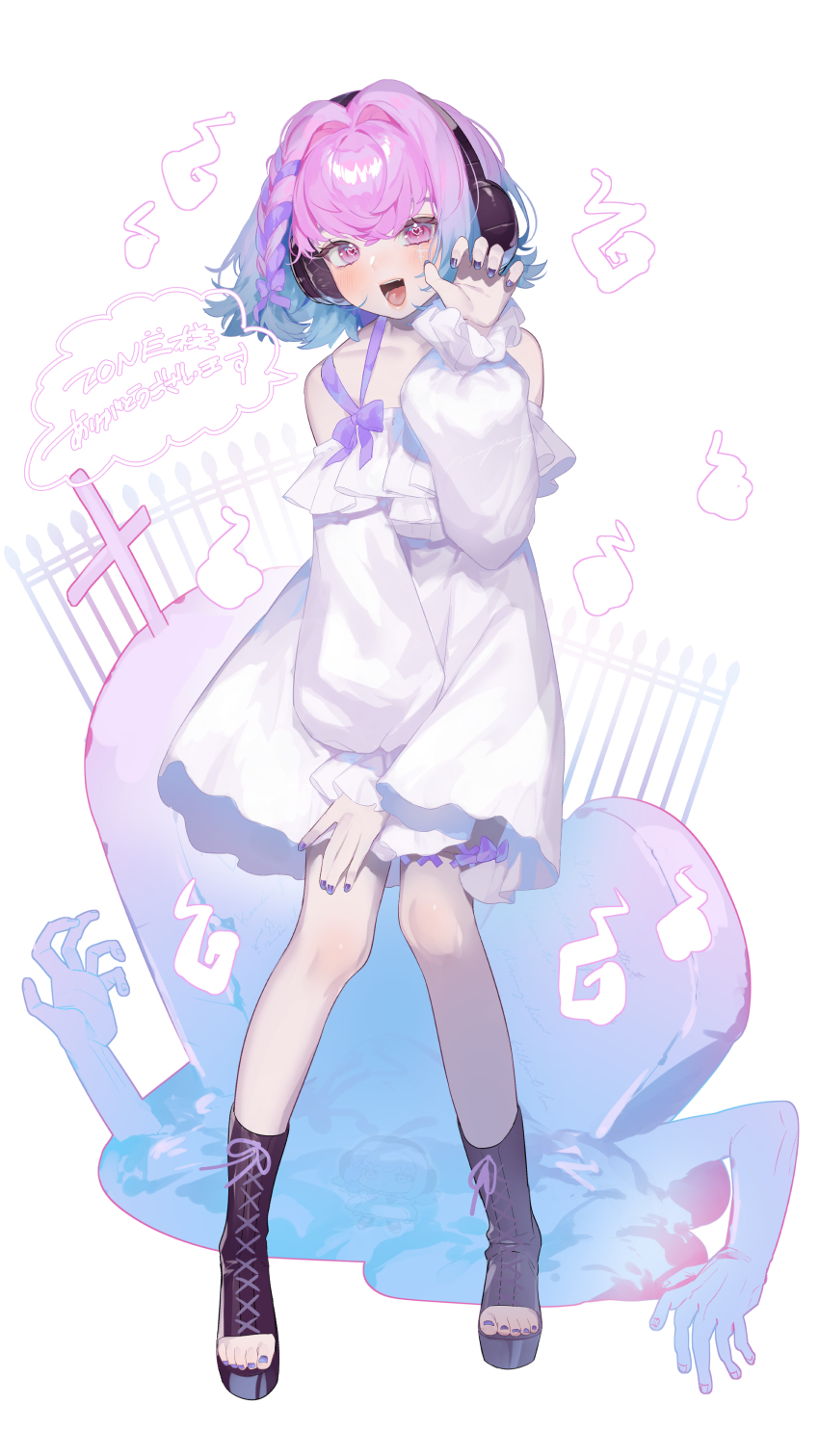 zone chan (indie virtual youtuber) drawn by mayuri_kaichou