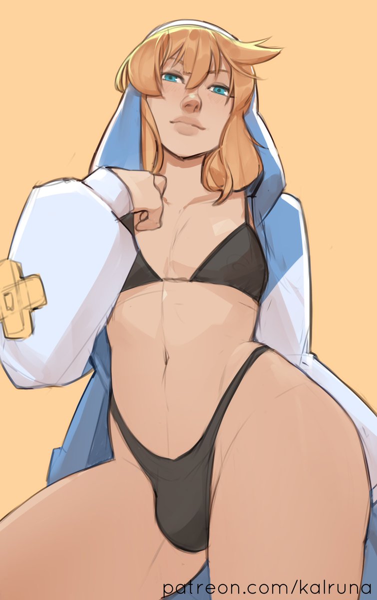 bridget (guilty gear and 1 more) drawn by kalruna