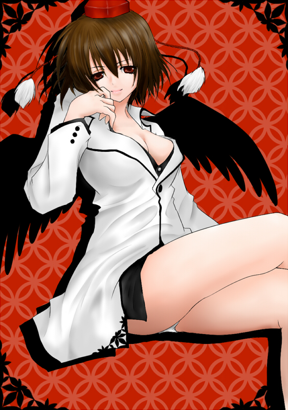 shameimaru aya (touhou) drawn by subtle