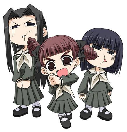 matsudaira touko, nijou noriko, and hosokawa kanako (maria-sama ga miteru) drawn by yuunagi_seshina