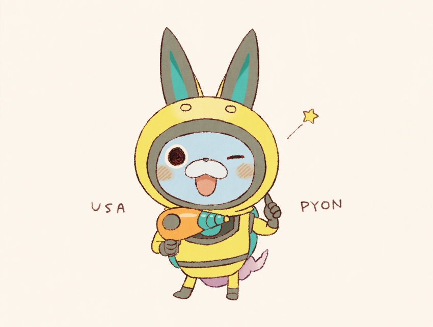 usapyon (youkai watch and 1 more) drawn by kanacho