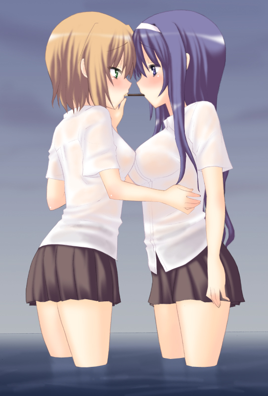 arisa bunnings and tsukimura suzuka (lyrical nanoha and 2 more) drawn by saki_chisuzu