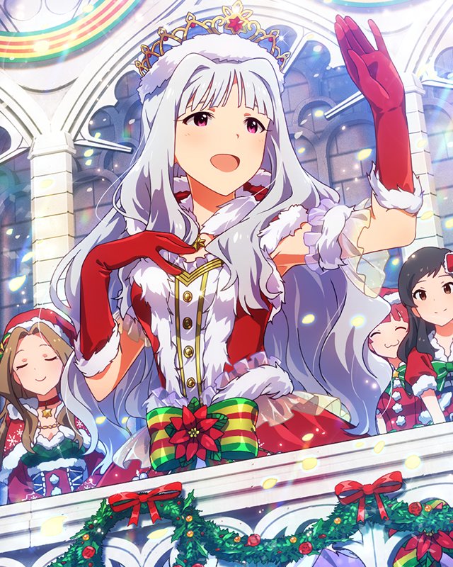 shijou takane, kitazawa shiho, nonohara akane, and nikaido chizuru (idolmaster and 1 more)