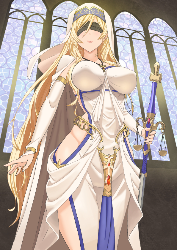 sword maiden (goblin slayer!) drawn by a_domo