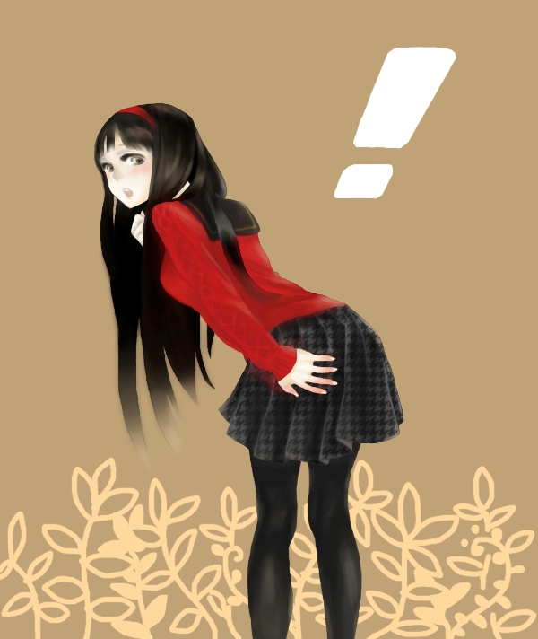 amagi yukiko (persona and 1 more) drawn by monolio