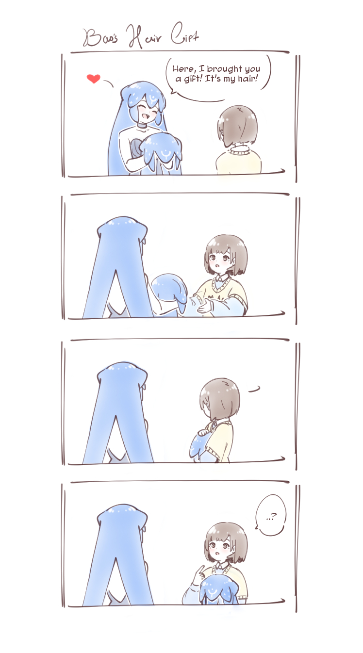 bao and tama gotoh (original and 1 more) drawn by yoruny