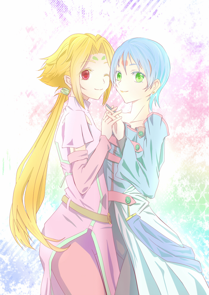 fiona and ryss (zoids and 1 more) drawn by ushiko