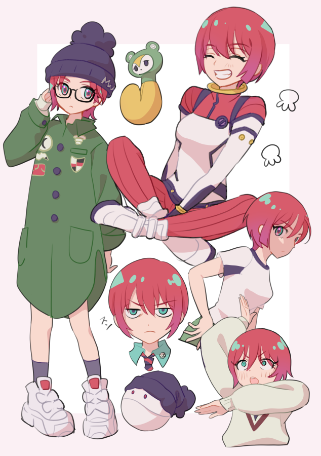 amate yuzuriha and haro (gundam and 1 more) drawn by mizuiro123