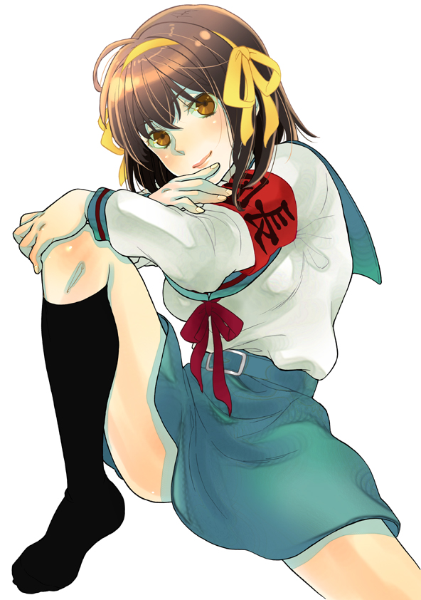 suzumiya haruhi (suzumiya haruhi no yuuutsu) drawn by hachikou_(hatty463)