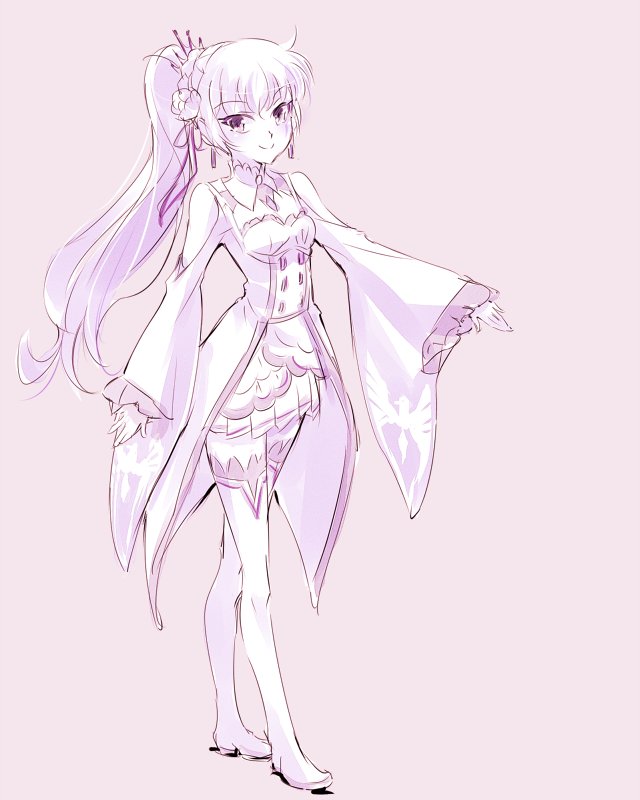 emilia and weiss schnee (re:zero kara hajimeru isekai seikatsu and 1 more) drawn by iesupa