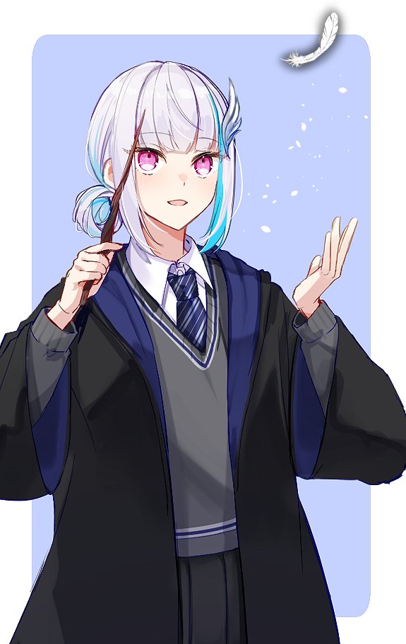 lize helesta (nijisanji and 2 more) drawn by zyenokana