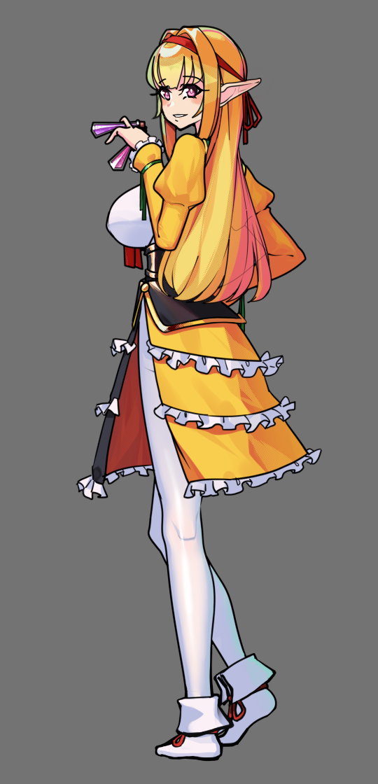 anonymous elf (original) drawn by mokey_mokey_(artist)