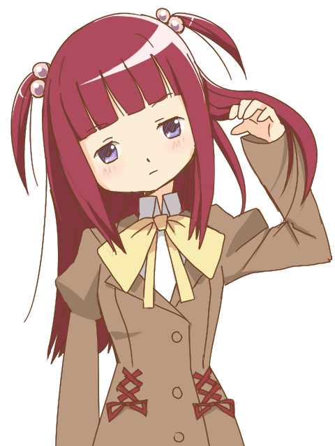 ushiromiya ange (mahou shoujo madoka magica and 1 more) drawn by ai-wa