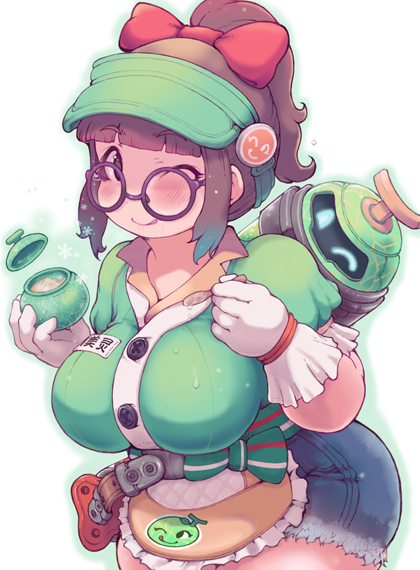 mei, snowball, and honeydew mei (overwatch and 1 more) drawn by ibukichi