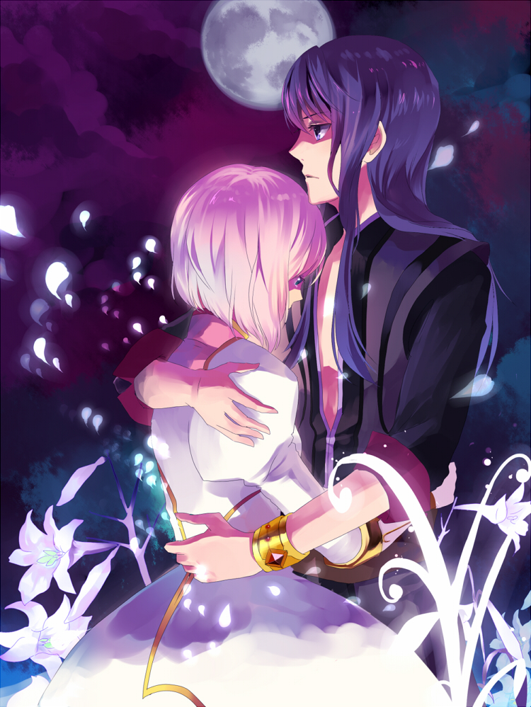 yuri lowell and estellise sidos heurassein (tales of and 1 more) drawn by nishikawa_(fe)
