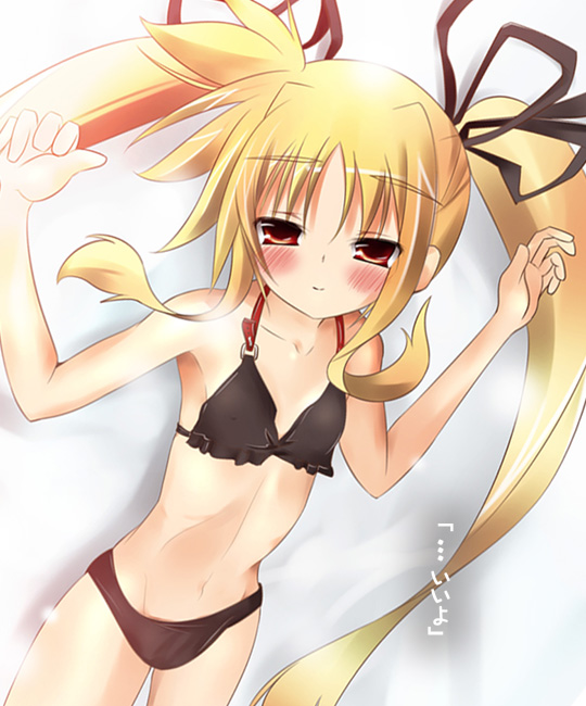 fate testarossa (lyrical nanoha and 2 more) drawn by yamaguchi_shinnosuke