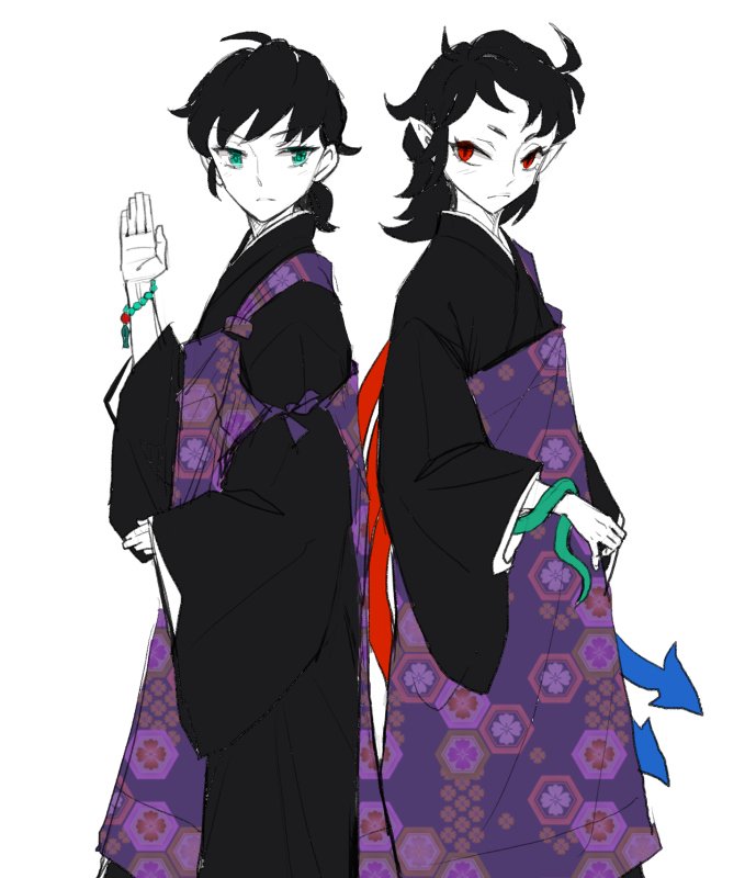 houjuu nue and murasa minamitsu (touhou) drawn by meimaru_inuchiyo