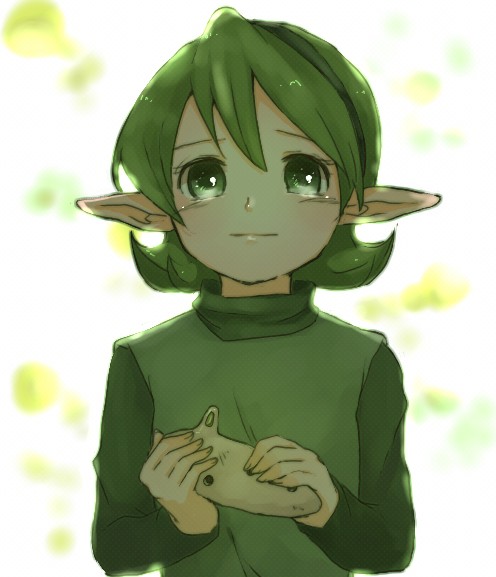 saria (the legend of zelda and 1 more) drawn by mro_(fon61312)