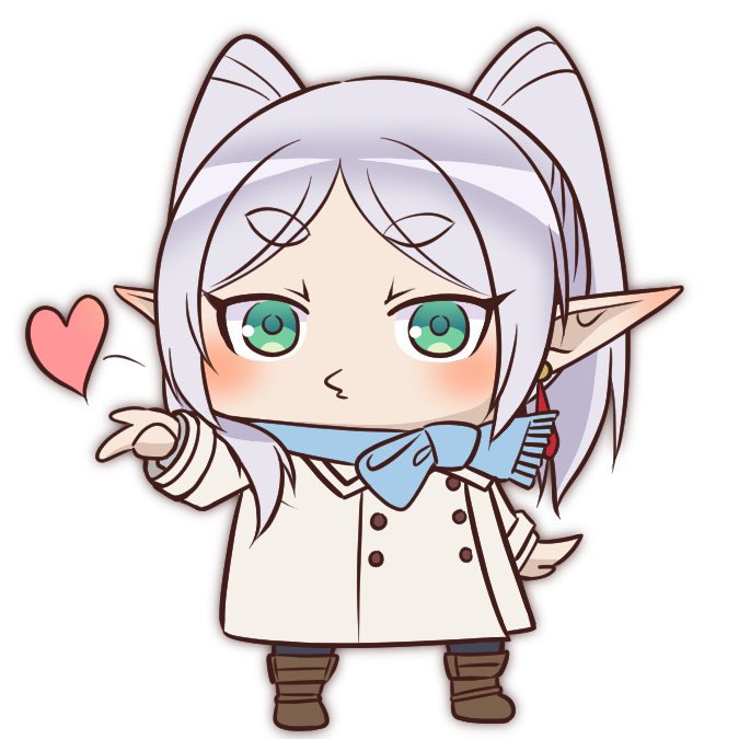frieren (sousou no frieren) drawn by myu_myu_sun