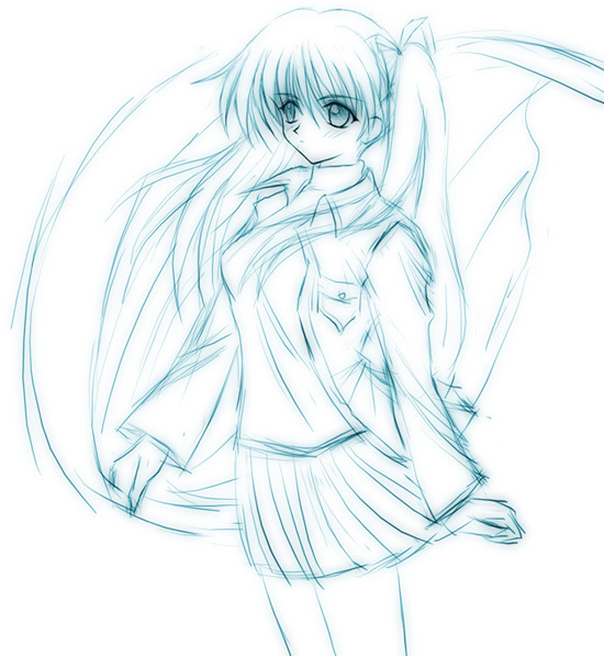sawatari makoto (kanon) drawn by nori_(nori_teatime)