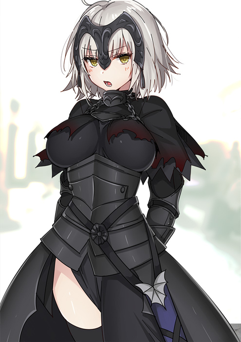 jeanne d'arc alter (fate and 1 more) drawn by awata_mokane