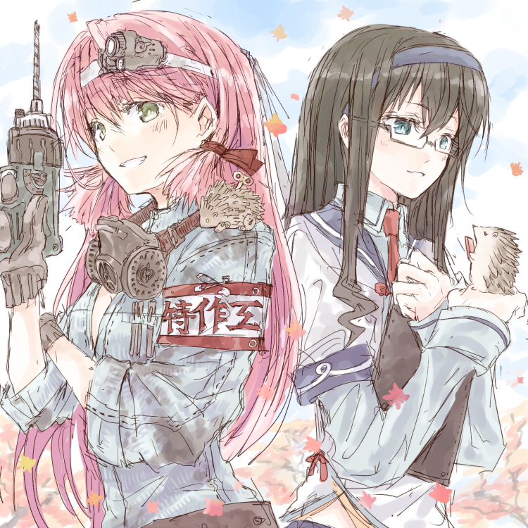 ooyodo and akashi (kantai collection) drawn by yukimochi_(yume)