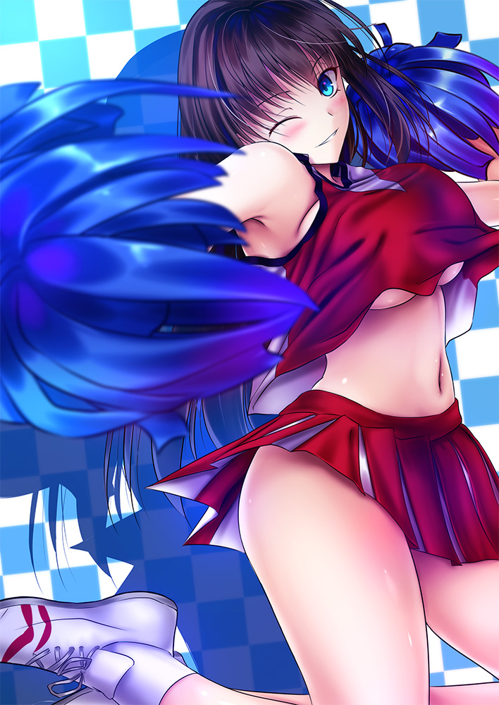 aozaki aoko (mahou tsukai no yoru) drawn by akeyama_kitsune