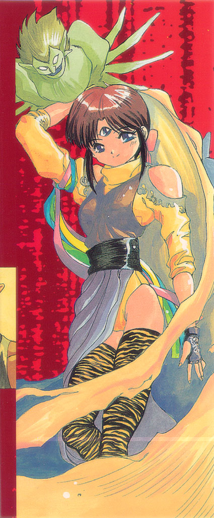 parvati iv and takuhi (3x3 eyes) drawn by takada_yuuzou