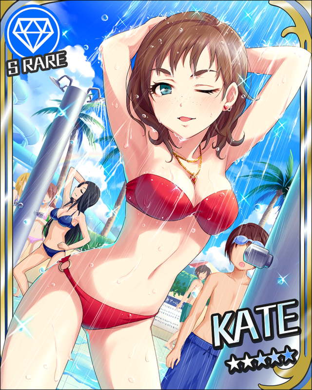 mukai takumi and kate (idolmaster and 1 more)