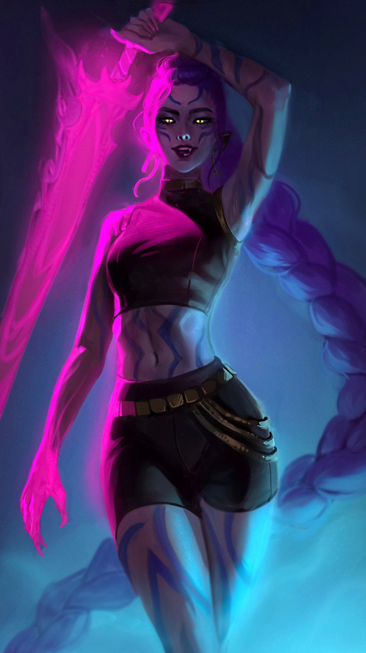 rumi (kpop demon hunters) drawn by evelina_oo_(ooevelina)