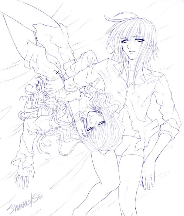toudou shimako and satou sei (maria-sama ga miteru) drawn by nostyle