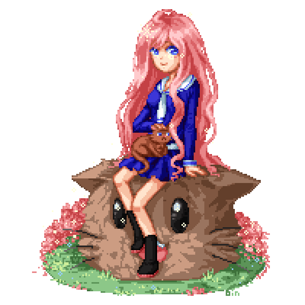 ldshadowlady (minecraft youtube) drawn by binoftrash