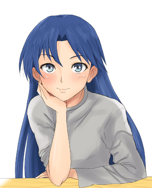 kisaragi chihaya (idolmaster and 1 more) drawn by willwind30
