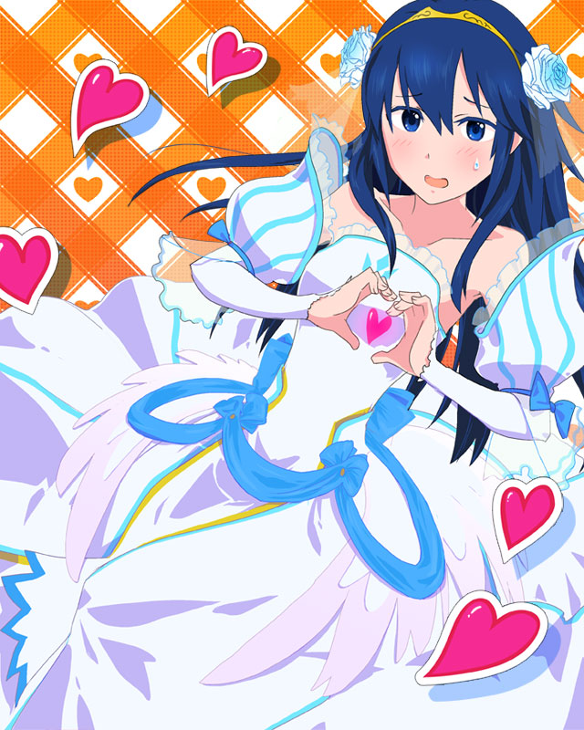 lucina (fire emblem and 2 more) drawn by yb