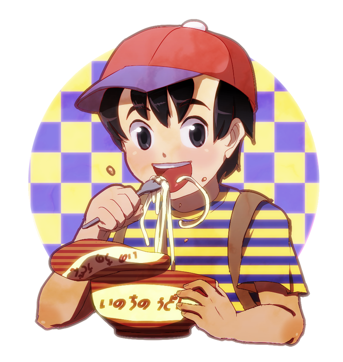ness (mother and 1 more) drawn by chichi_band