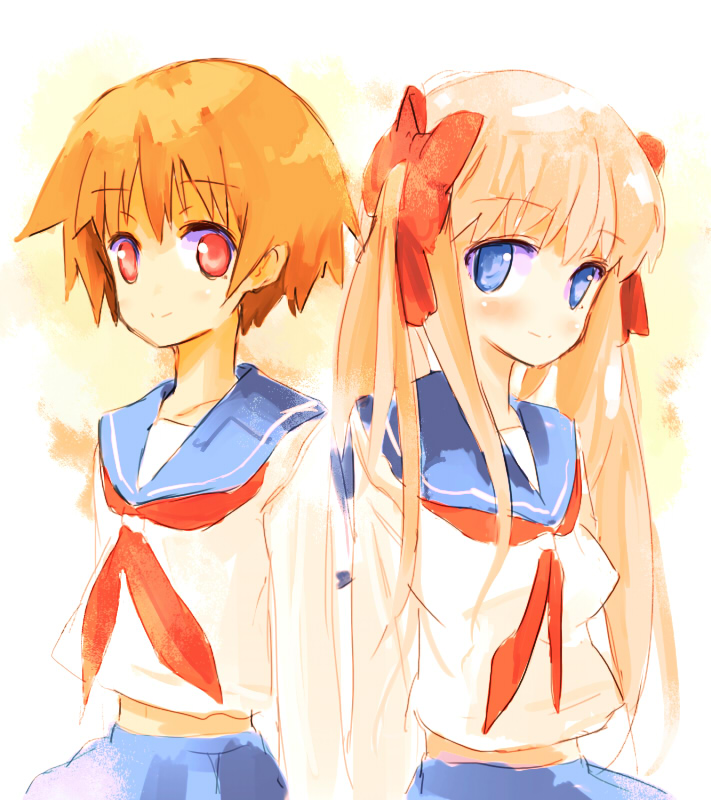 haramura nodoka and miyanaga saki (saki) drawn by maromi_(am97)
