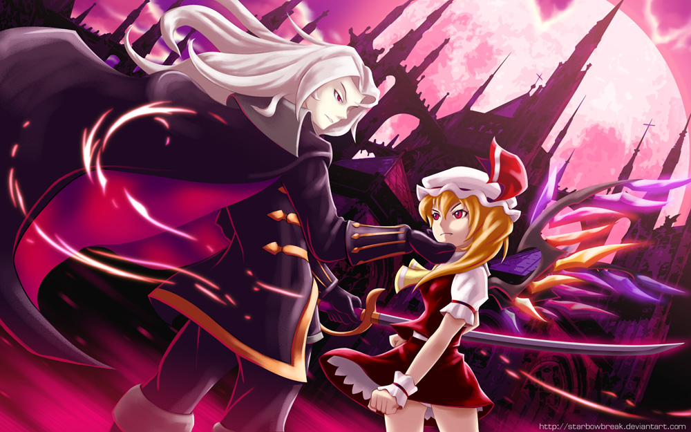 Flandre Scarlet And Alucard Touhou And 2 More Drawn By Starbowbreak Danbooru Flandre Scarlet And Alucard Touhou And 2 More Drawn By Starbowbreak Danbooru