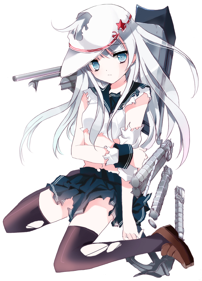 hibiki and verniy (kantai collection) drawn by cierra_(ra-bit)