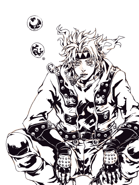 caesar anthonio zeppeli (jojo no kimyou na bouken and 1 more) drawn by neopara