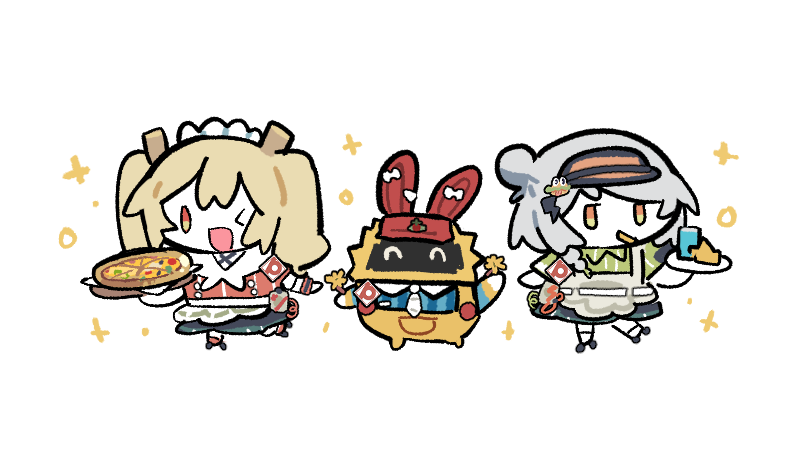 burnice white and anby demara (zenless zone zero and 1 more) drawn by shidare_(youh4016)