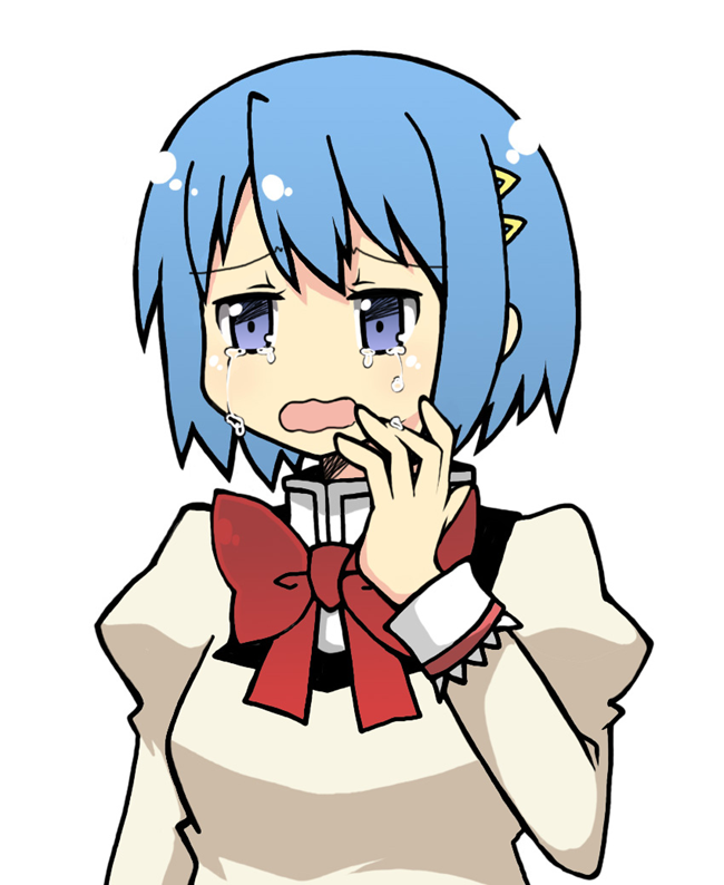 miki sayaka (mahou shoujo madoka magica) drawn by eichikei_(raiexcat)