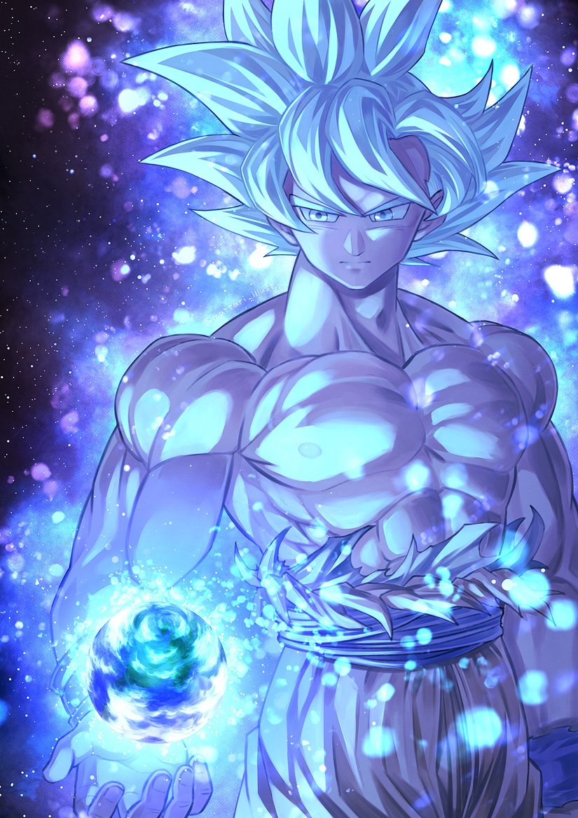son goku (dragon ball and 2 more) drawn by mattari_illust