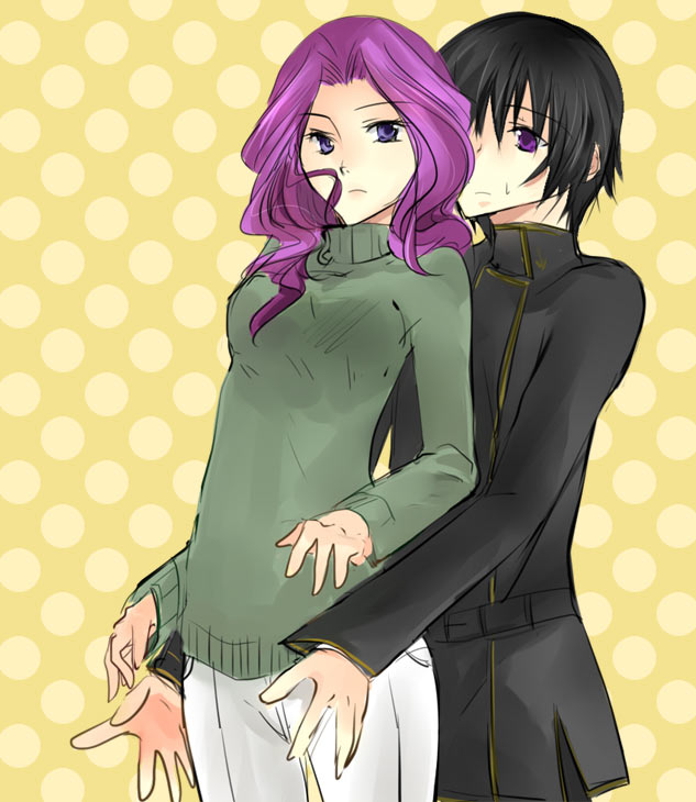 lelouch vi britannia and cornelia li britannia (code geass)