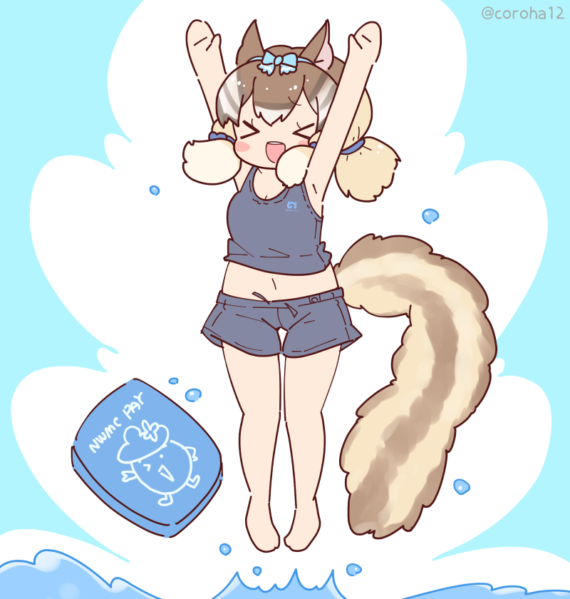 siberian chipmunk (kemono friends and 1 more) drawn by coroha